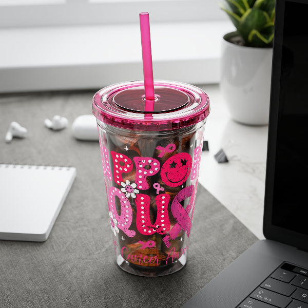 Pink Ribbon Tumbler