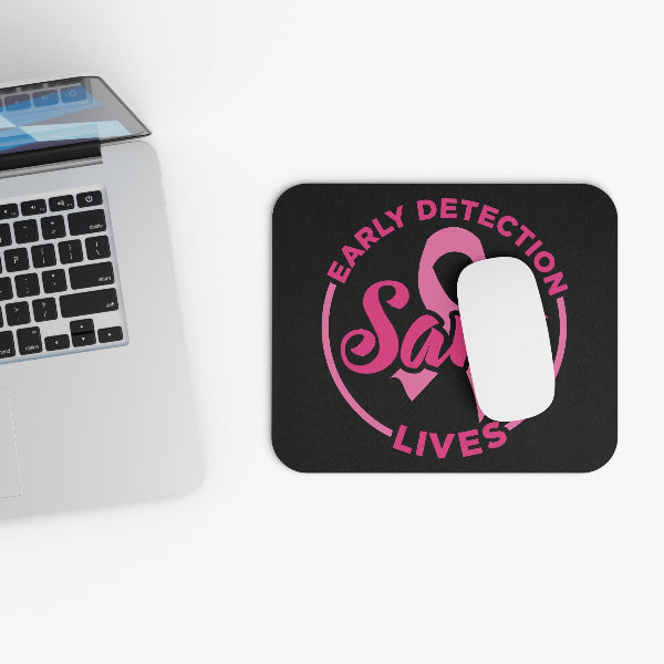 Pink Ribbon Mouse Pad