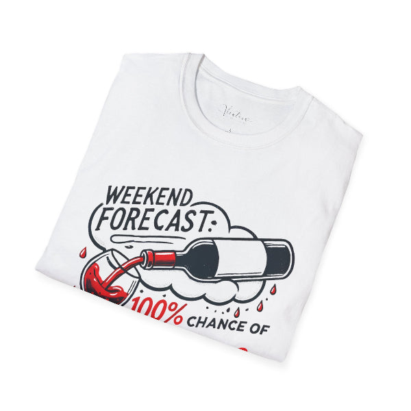 Wine Weekend Forecast Tee