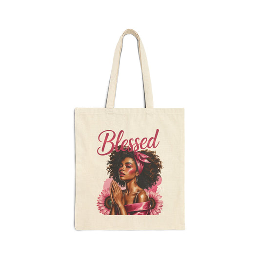 Blessed Afro Woman Tote