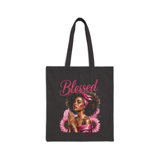 Blessed Afro Woman Tote