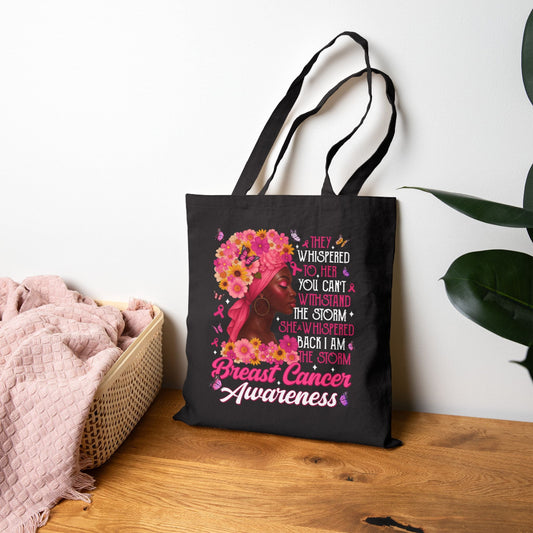 Breast Cancer Inspiration Tote Bag