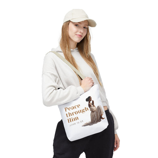 John 16:33 Comfort Tote